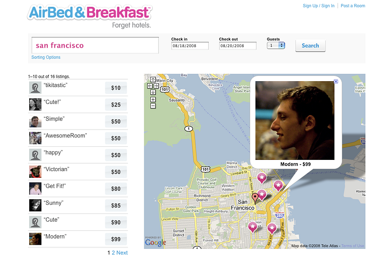 Blog image: Airbnb MVP