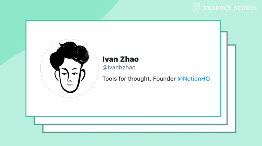 Ivan Zhao Notion CEO