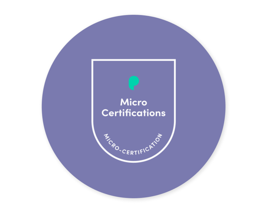 Resource hub - Micro certification badge