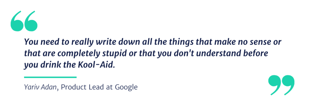 Yariv Adan quote