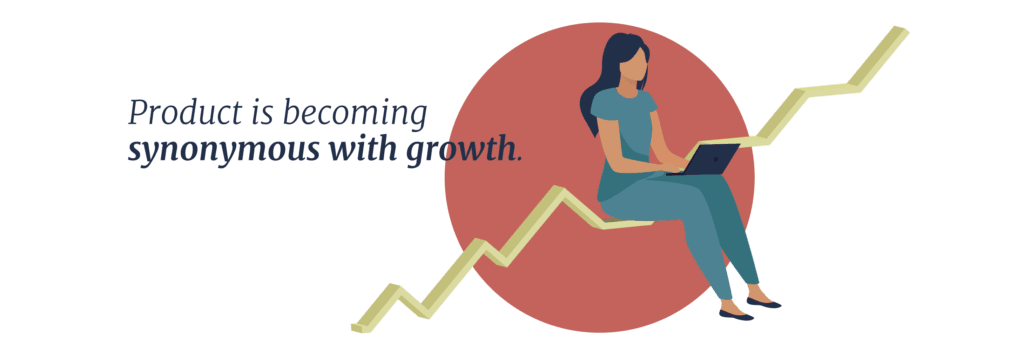 Product Is becoming synonymous with growth