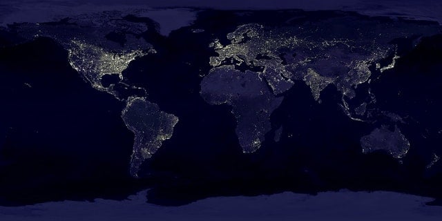 map of the world