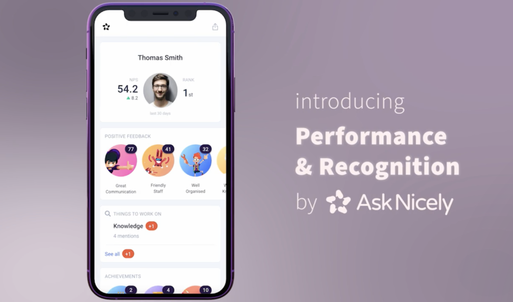 Screenshot of AskNicely