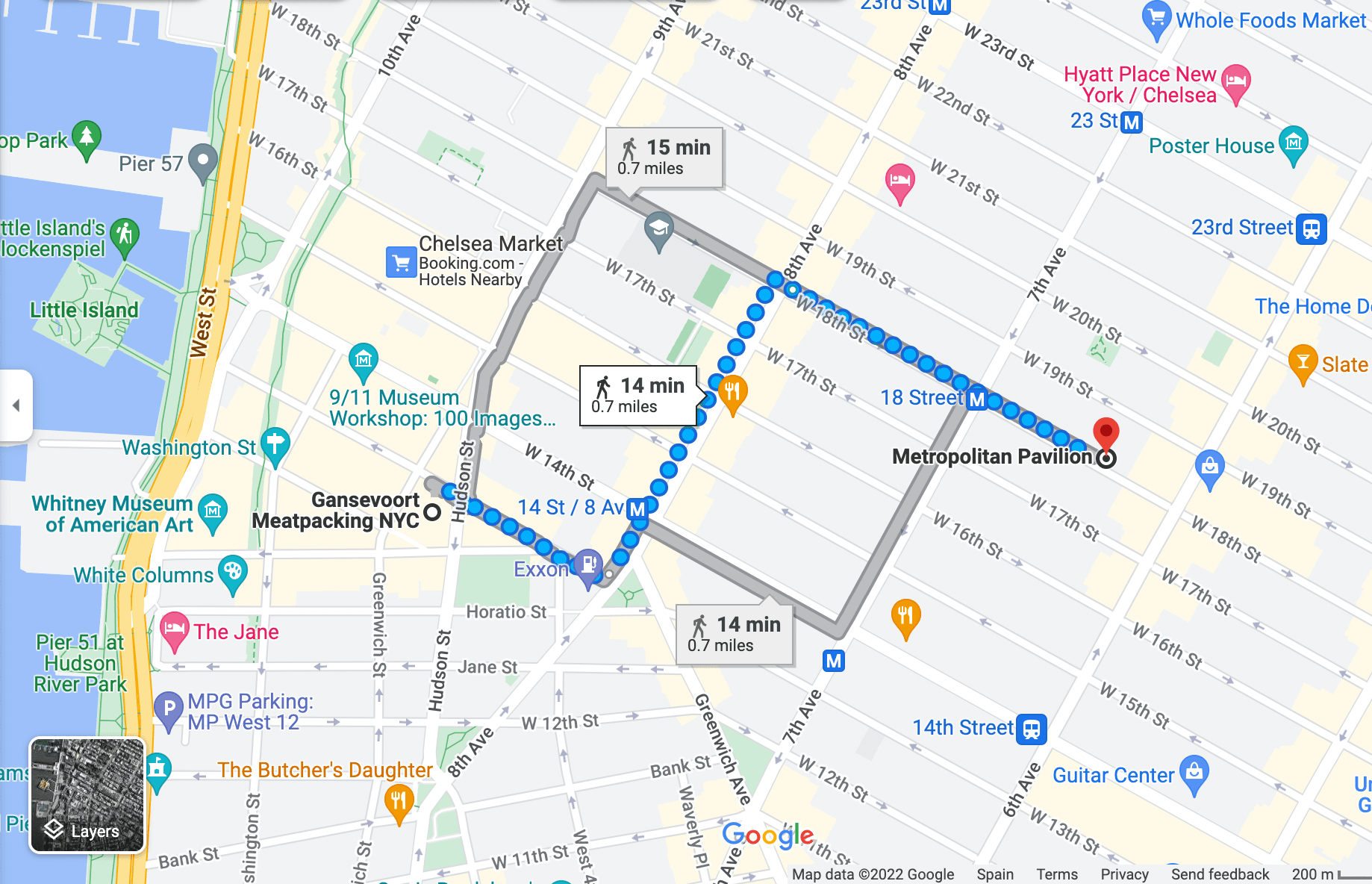 gansevoort - directions