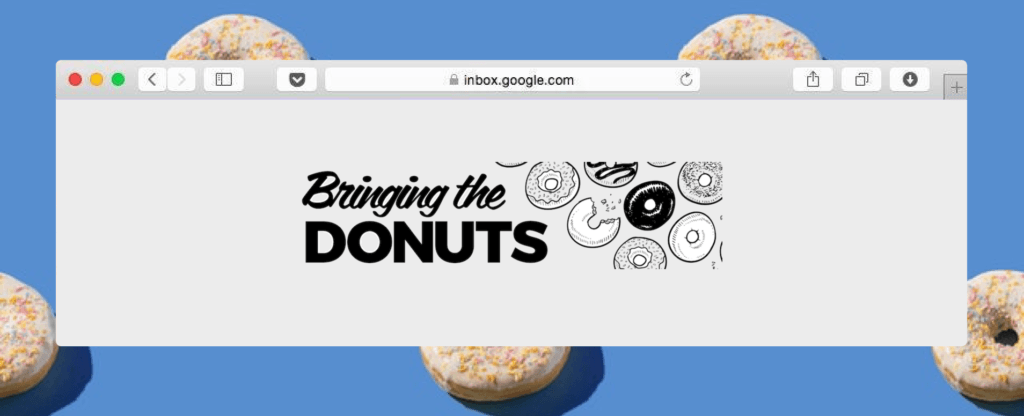 Bringing the Donuts
