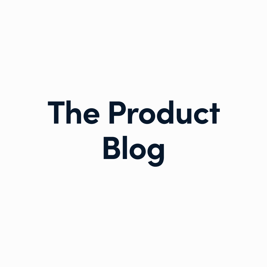 Product Blog