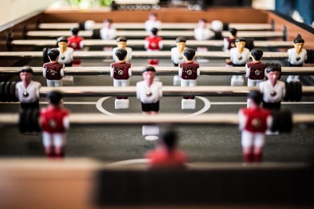 foosball table