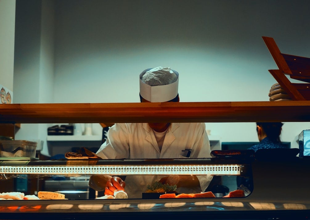 sushi chef cooking, product