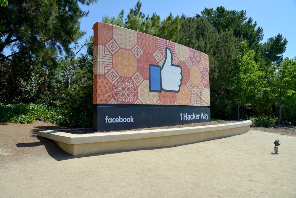 Facebook in silicon valley