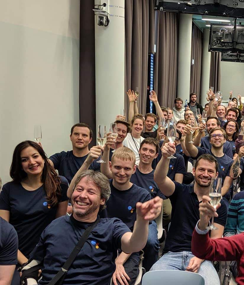 Google Team at Google IO Keynote