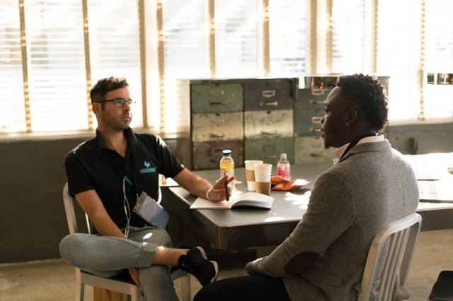Business meeting product team