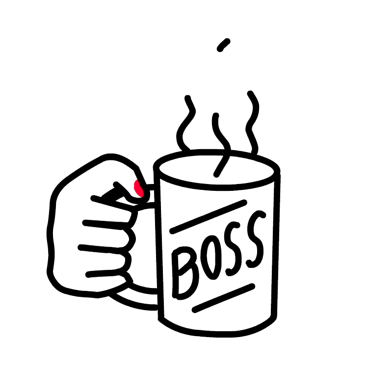boss GIF by Laura Salaberry