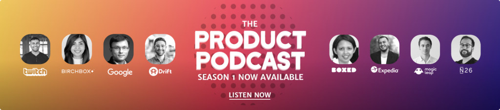 Product Podcast banner