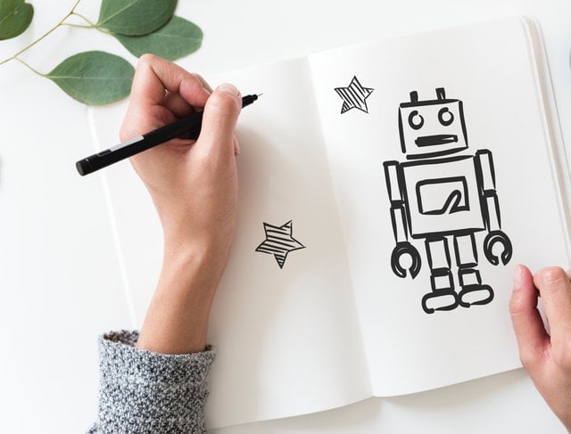 Robot drawing