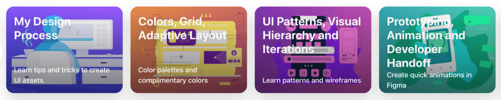 Design+Code Course previews