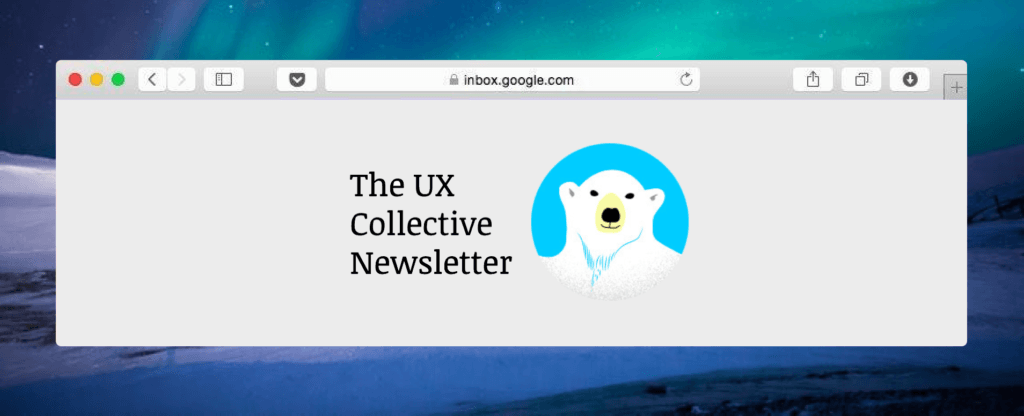 UX Collective Newsletter