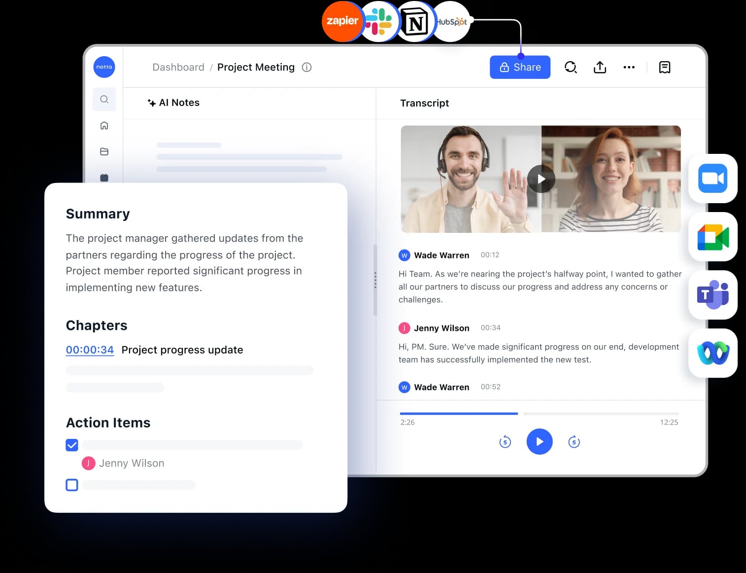 blog image- AI tools for business - Notta AI